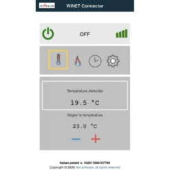 Centrale Wifi NET SOFTWARE Poêle à Granulés 6 Centrale Wifi NET SOFTWARE Poêle à Granulés -Magasin De Cheminées centrale wifi 2 5