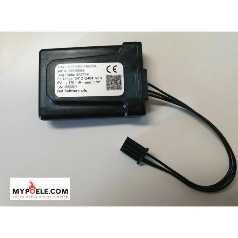 Centrale wifi NET SOFTWARE poêle à granulés Centrale Wifi NET SOFTWARE Poêle à Granulés -Magasin De Cheminées centrale wifi 2