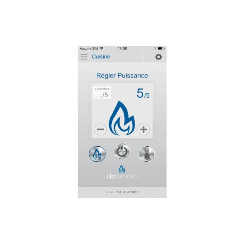 Module wifi poêle à granulés INTERSTOVES Module Wifi Poêle à Granulés INTERSTOVES -Magasin De Cheminées centrale wifi interstoves 1