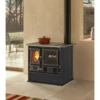Rosa 5.0 Steel 8.8 KW - Cuisinière à Bois La NORDICA EXTRAFLAME