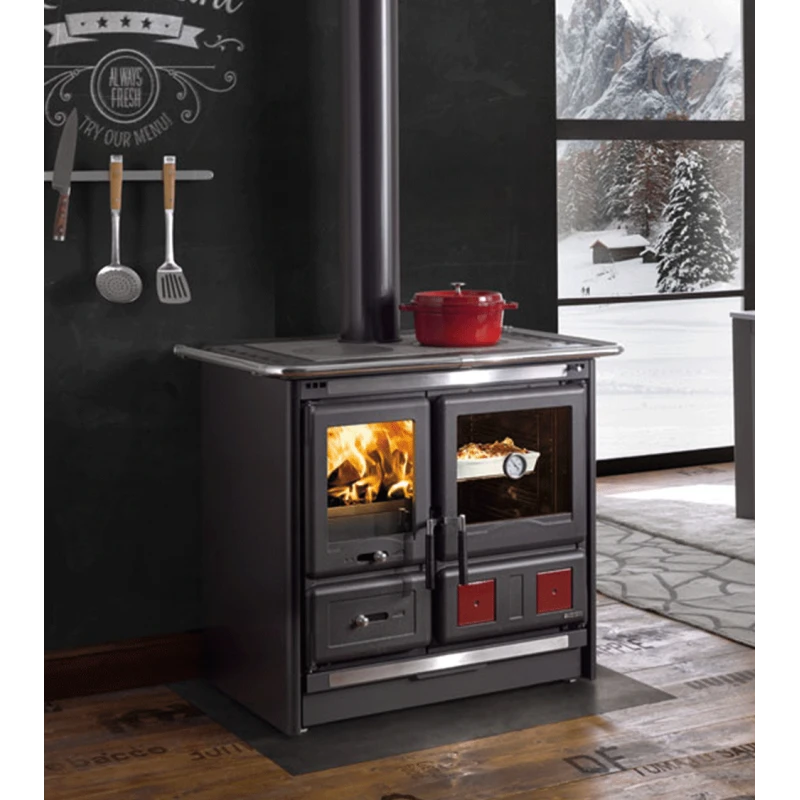 Rosa L - 8.1 kW - Cuisinière à bois La NORDICA EXTRAFLAME Rosa L - 8.1 KW - Cuisinière à Bois La NORDICA EXTRAFLAME -Magasin De Cheminées cuisiniere bois nordica rosa l 8