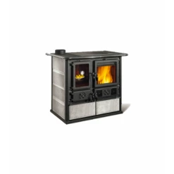 Rosa Sinistra Reverse 8.2 KW - Cuisinière à Bois La NORDICA EXTRAFLAME -Magasin De Cheminées cuisiniere bois nordica rosa sinistra reverse 8 2