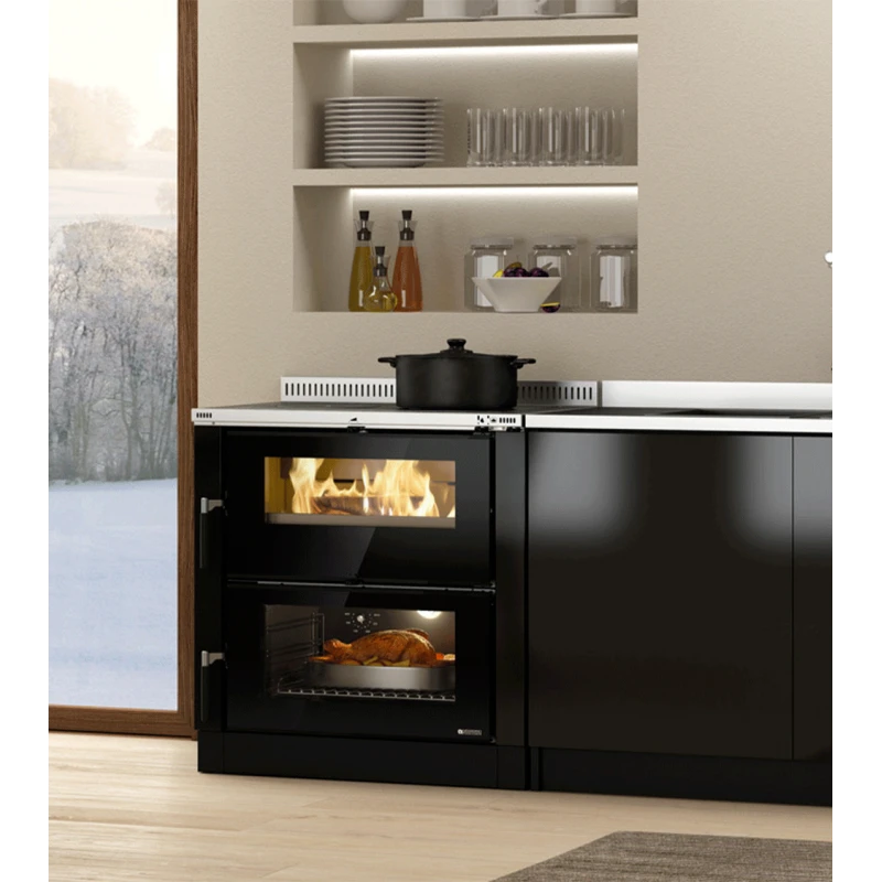 Verona XXL 7 kW - Cuisinière à bois La NORDICA EXTRAFLAME Verona XXL 7 KW - Cuisinière à Bois La NORDICA EXTRAFLAME -Magasin De Cheminées cuisiniere bois nordica verona xxl 7