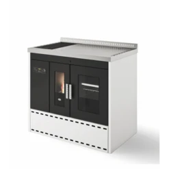 ISOTTA 18.5 Kw - Cuisinière à Granulés Hydraulique EVA CALOR -Magasin De Cheminées cuisiniere granules eva calor isotta 18 hydro 2
