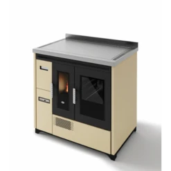 ENRICA 9,3 Kw - Cuisinière à Granulés EVA CALOR -Magasin De Cheminées cuisniere granules eva calor enrica 9 2