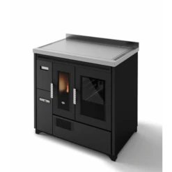 ENRICA 9,3 Kw - Cuisinière à Granulés EVA CALOR -Magasin De Cheminées cuisniere granules eva calor enrica 9 3