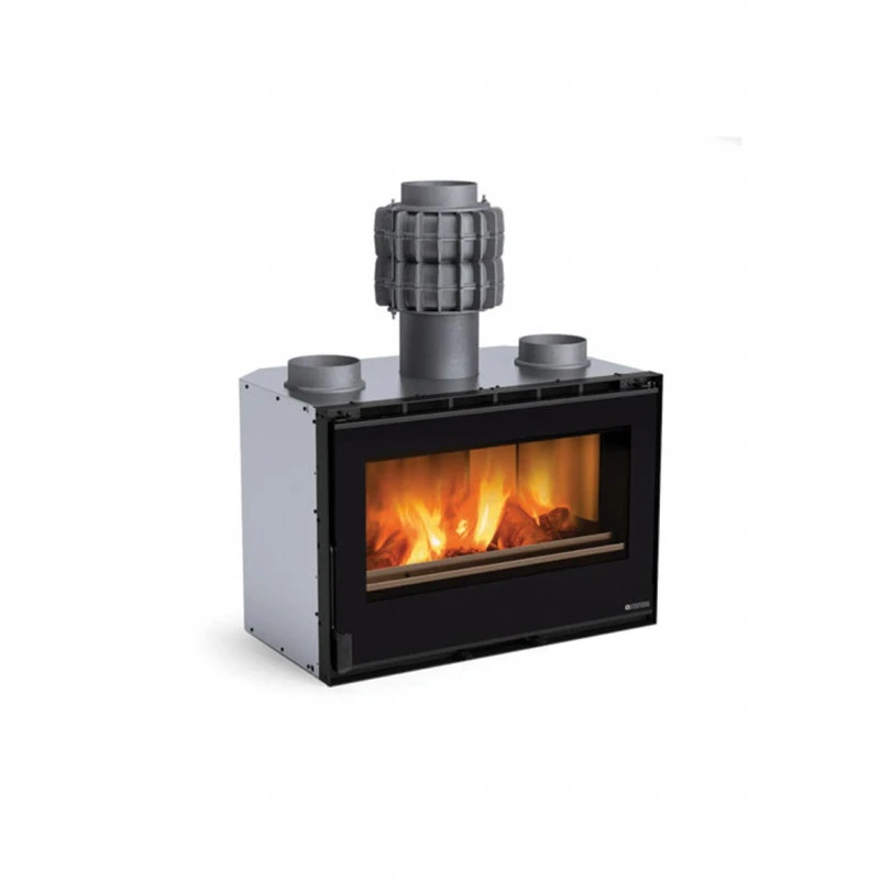 Inserto 80 PRS Crystal - Ventilato 8,3 kW - Insert La NORDICA EXTRAFLAME Inserto 80 PRS Crystal - Ventilato 8,3 KW - Insert La NORDICA EXTRAFLAME -Magasin De Cheminées insert bois nordica inserto 80 prs crystal 8 1