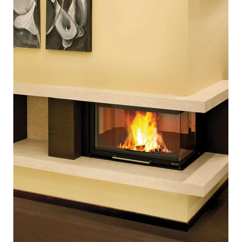 Monoblocco 800 Angolo DX 10 kW - Foyer La NORDICA EXTRAFLAME Monoblocco 800 Angolo DX 10 KW - Foyer La NORDICA EXTRAFLAME -Magasin De Cheminées insert bois nordica monoblocco 800 angolo dx 10