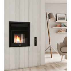 Magasin De Cheminées 28 ANDREA 11 Kw - Insert à Granulés EVA CALOR