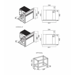 CERINO 7,5 Kw - Insert à Granulés EVA CALOR -Magasin De Cheminées insert granules eva calor cerino 7 2