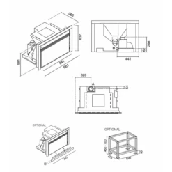 Magasin De Cheminées -Magasin De Cheminées insert granules eva calor cesare 1