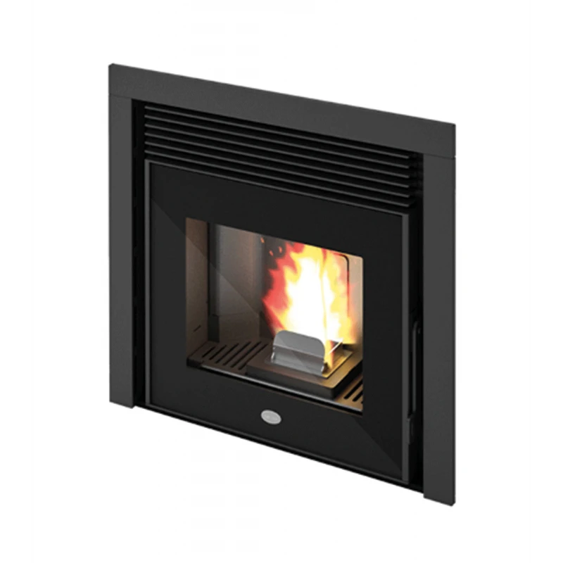 LEONARDO 11 Kw - Insert à granulés EVA CALOR LEONARDO 11 Kw - Insert à Granulés EVA CALOR -Magasin De Cheminées insert granules eva calor leonardo 11 1