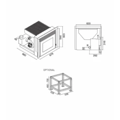 LEONARDO 11 Kw - Insert à Granulés EVA CALOR 2 LEONARDO 11 Kw - Insert à Granulés EVA CALOR -Magasin De Cheminées insert granules eva calor leonardo 11 2