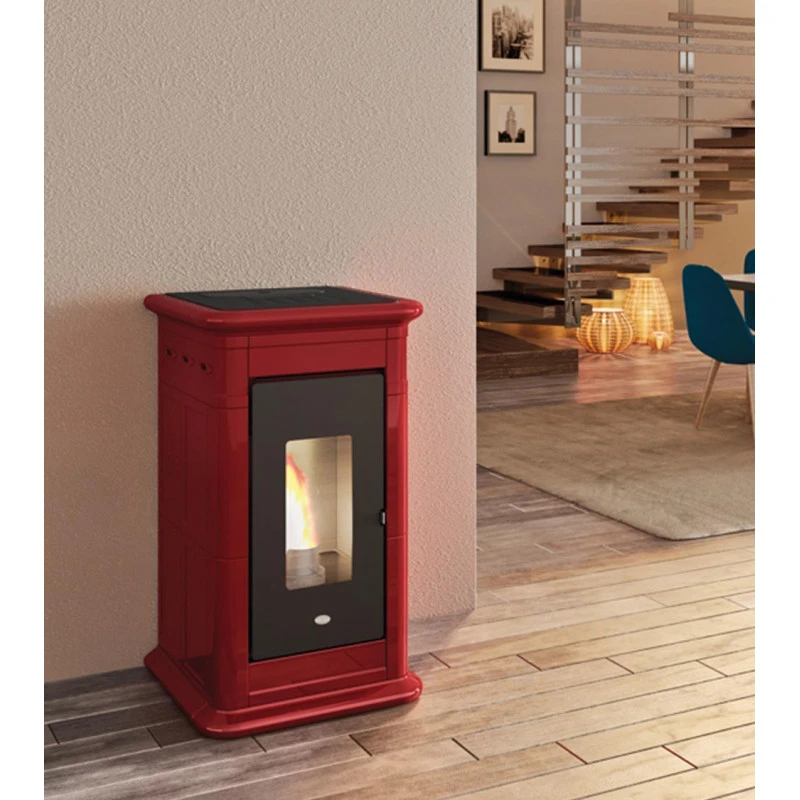 VENERE 13Kw - Poêle à granulés Hydraulique EVA CALOR VENERE 13Kw - Poêle à Granulés Hydraulique EVA CALOR -Magasin De Cheminées insert granules eva calor venere 13