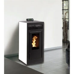 MARINA 13 Kw - Pack Poêle + Conduit Vertical 80/125 - Sortie Concentrique Sur Le Dessus - INTERSTOVES -Magasin De Cheminées pack poele conduit vertical concentrique marina 13 5