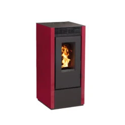 MARINA 14 Kw - Pack Poêle + Conduit Vertical 80/125 + Canalisable - INTERSTOVES -Magasin De Cheminées pack poele conduit vertical etanche marina 14 5