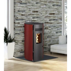 LEANDRO 14kW - PACK Poêle + Conduit Verticale 80/125 - INTERSTOVES 2 LEANDRO 14kW - PACK Poêle + Conduit Verticale 80/125 - INTERSTOVES -Magasin De Cheminées pack poele conduit vertical leandro 14 1
