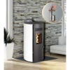 LEANDRO 14kW - PACK Poêle + Conduit Verticale 80/125 - INTERSTOVES