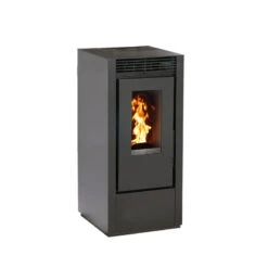 MARINA 14 Kw - Pack Poêle + Conduit Vertical 80/125 - INTERSTOVES -Magasin De Cheminées pack poele conduit vertical marina 14 4