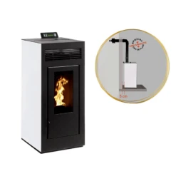 MARINA 11kw Concentrique - PACK Poêle Concentrique + Conduit Ventouse - INTERSTOVES -Magasin De Cheminées pack poele marina concentrique 11 3