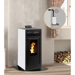 MARINA 13kw Concentrique - PACK Poêle Concentrique + Conduit Ventouse - INTERSTOVES