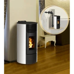 DINO 12 KW - PACK Poêle + Conduit Ventouse - STOVIA -Magasin De Cheminées pack poele ventouse dino 12 3