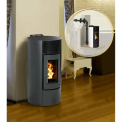 DINO 12 KW - PACK Poêle + Conduit Ventouse - STOVIA -Magasin De Cheminées pack poele ventouse dino 12 4