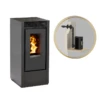MARINA 14kw - PACK Poêle + Conduit Ventouse - INTERSTOVES