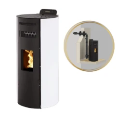 LEANDRO 14kW - PACK Poêle + Conduit Ventouse - INTERSTOVES 5 LEANDRO 14kW - PACK Poêle + Conduit Ventouse - INTERSTOVES -Magasin De Cheminées pack poele ventouse leandro 14 5