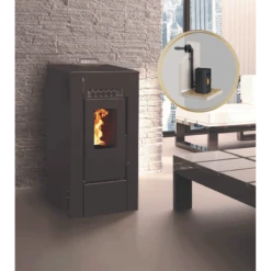 PACK POÊLE À GRANULÉS LINA 8 KW + VENTOUSE INTERSTOVES