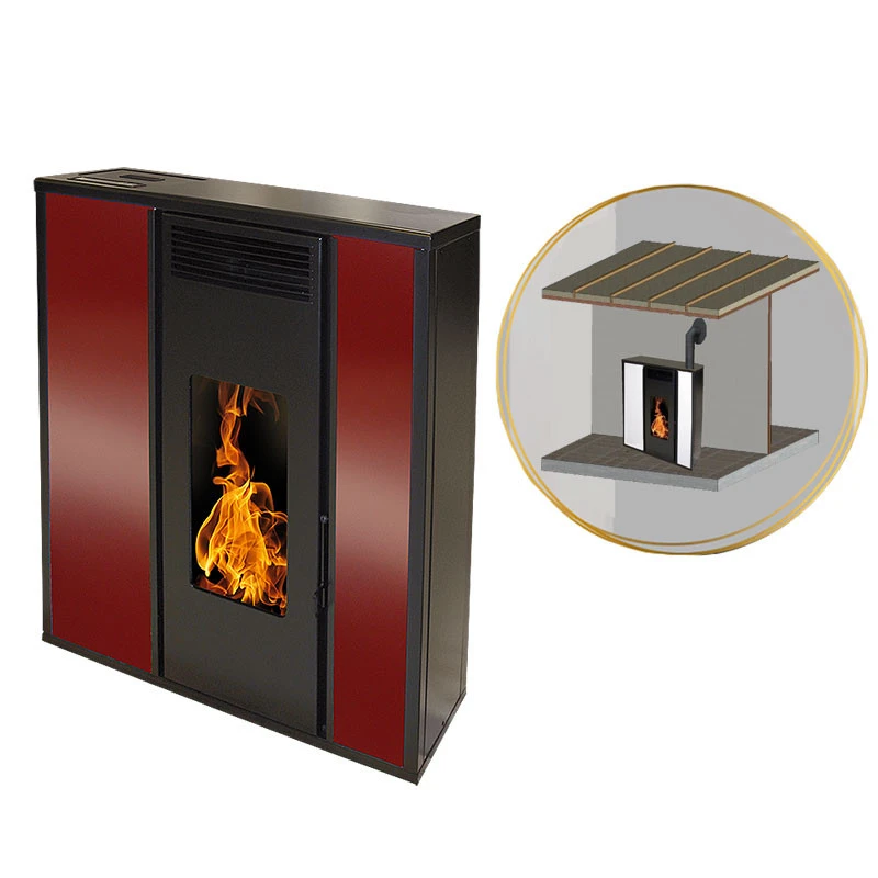 TESSA CONCENTRIQUE - PACK poêle + Conduit ventouse - INTERSTOVES TESSA CONCENTRIQUE - PACK Poêle + Conduit Ventouse - INTERSTOVES -Magasin De Cheminées pack poele ventouse tessa concentrique 2