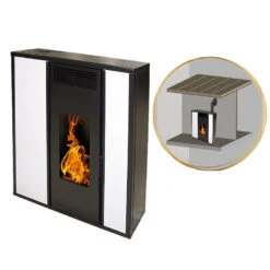 TESSA CONCENTRIQUE - PACK Poêle + Conduit Ventouse - INTERSTOVES 3 TESSA CONCENTRIQUE - PACK Poêle + Conduit Ventouse - INTERSTOVES -Magasin De Cheminées pack poele ventouse tessa concentrique 3