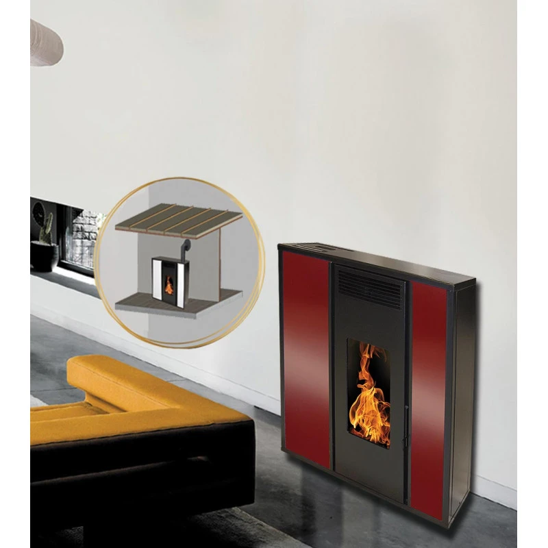 TESSA CONCENTRIQUE - PACK poêle + Conduit ventouse - INTERSTOVES TESSA CONCENTRIQUE - PACK Poêle + Conduit Ventouse - INTERSTOVES -Magasin De Cheminées pack poele ventouse tessa concentrique 6