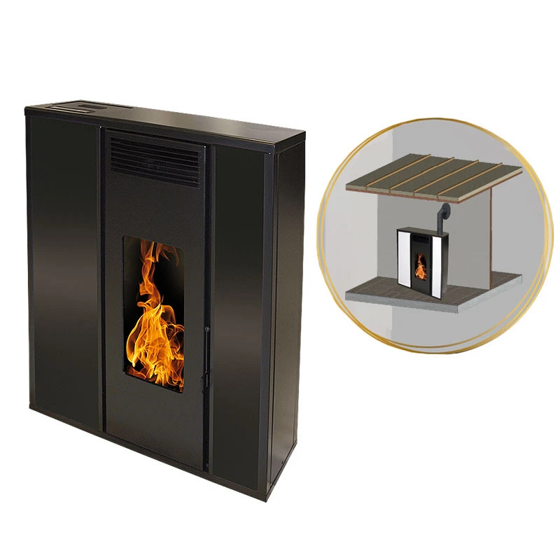 TESSA CONCENTRIQUE - PACK poêle + Conduit ventouse - INTERSTOVES TESSA CONCENTRIQUE - PACK Poêle + Conduit Ventouse - INTERSTOVES -Magasin De Cheminées pack poele ventouse tessa concentrique