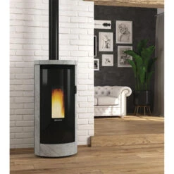 Debby Pierre Ollaire 9 KW étanche - Poêle à Granulés LA NORDICA EXTRAFLAME