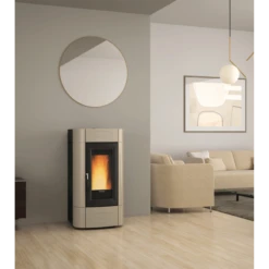 Magasin De Cheminées 12 ISIDORA IDRO H16 - 18.7 KW - Poêle à Granulés LA NORDICA EXTRAFLAME
