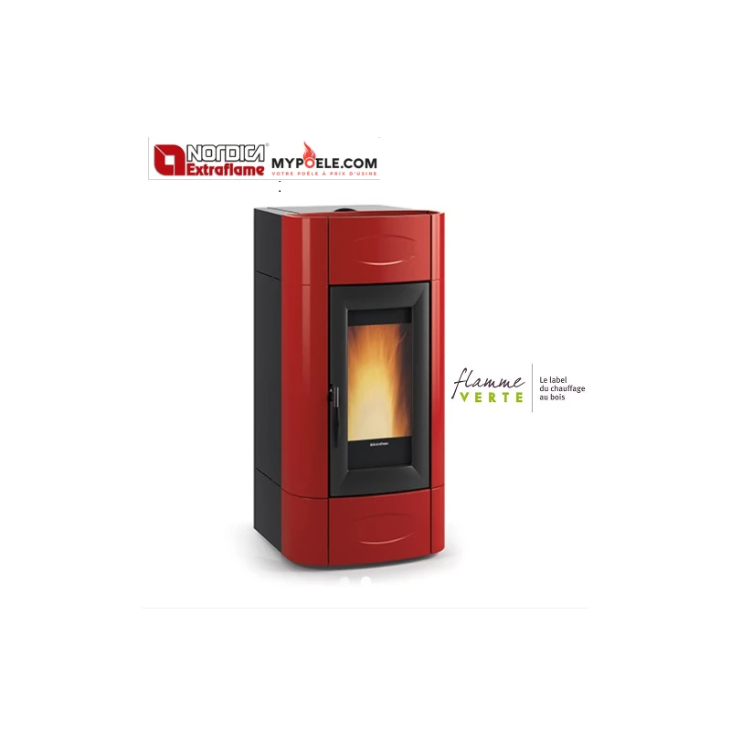 ISIDORA IDRO H20 - Poêle à granulés LA NORDICA EXTRAFLAME ISIDORA IDRO H20 - Poêle à Granulés LA NORDICA EXTRAFLAME -Magasin De Cheminées poele a granules extraflame isidora idro h20 1