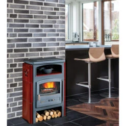 Poêle à Bois 11 Kw ECO Céramique GODIN