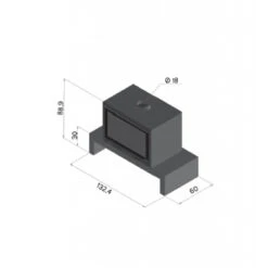 Poêle à Bois 12 Kw Mielan GODIN -Magasin De Cheminées poele bois 12 mielan godin 2