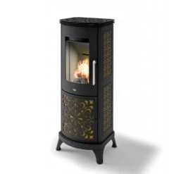 ALBERTA 8,1 Kw - Poêle à Bois Etanche EVA CALOR -Magasin De Cheminées poele bois eva calor alberta 8 2