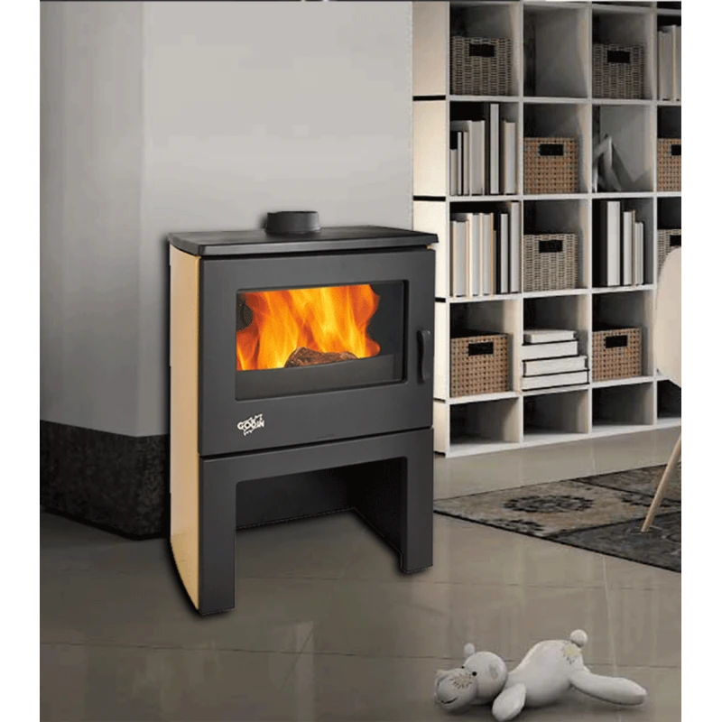 CHINON 8,5kw - FIN - Poêle à bois GODIN CHINON 8,5kw - FIN - Poêle à Bois GODIN -Magasin De Cheminées poele bois godin chinon 8