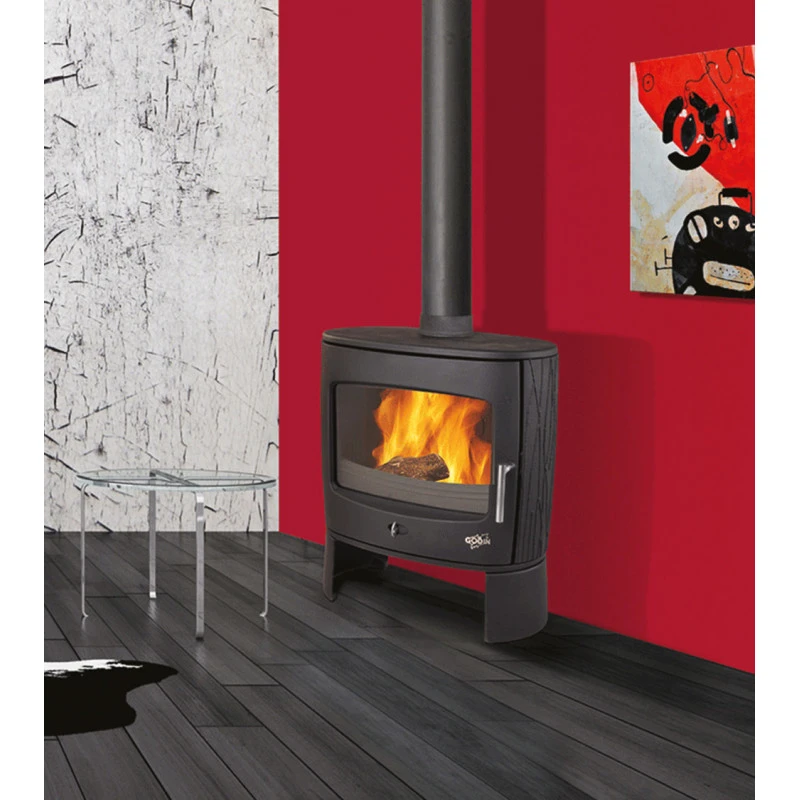 ECLIPSE 8kw - Poêle à bois GODIN ECLIPSE 8kw - Poêle à Bois GODIN -Magasin De Cheminées poele bois godin eclipse 8