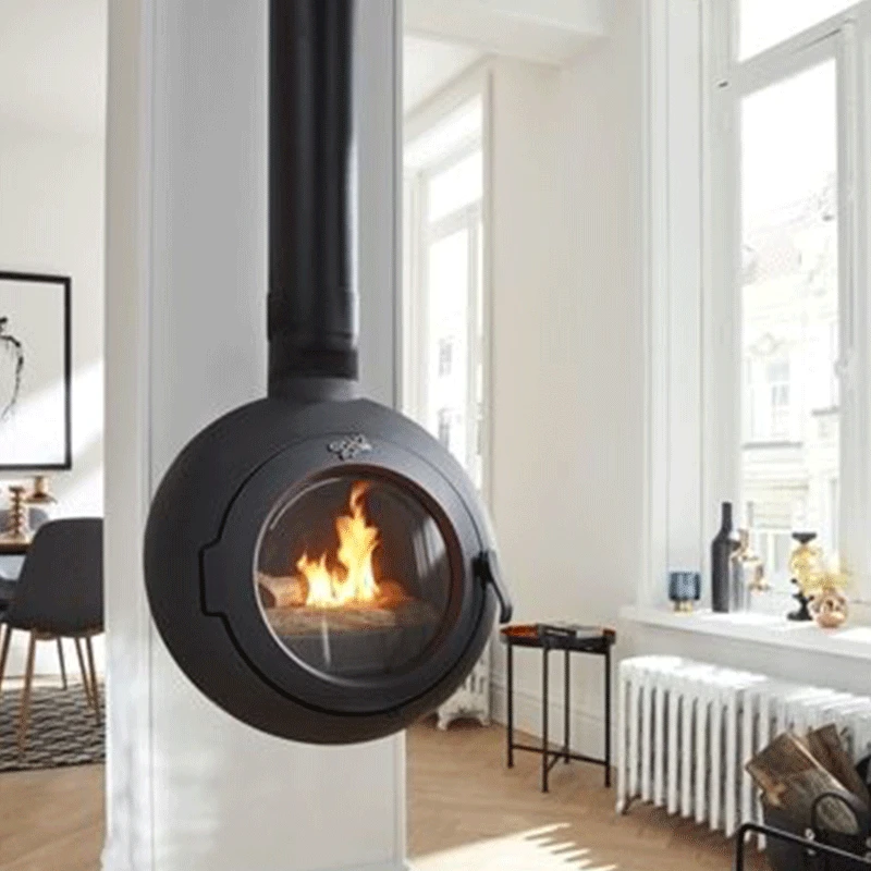 GALEY MURAL 7 kw - Poêle à bois GODIN GALEY MURAL 7 Kw - Poêle à Bois GODIN -Magasin De Cheminées poele bois godin galey mural 7