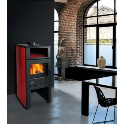 GRAND CHINON BUCHER SEUL 11kw - Poêle à Bois GODIN