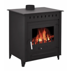 Pack Poêle à Bois LYA 12kW + Conduit 150 - INTERSTOVES 2 Pack Poêle à Bois LYA 12kW + Conduit 150 - INTERSTOVES -Magasin De Cheminées poele bois interstoves pack lya 12 2