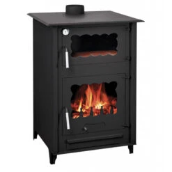 Pack Poêle à Bois + Conduit 150 ROSA 13kW - Poêle à Bois INTERSTOVES -Magasin De Cheminées poele bois interstoves pack rosa 13 1