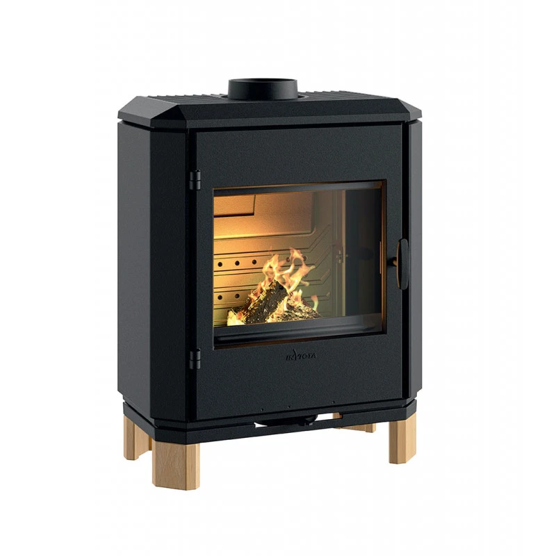 CAROLO ZEN 8 kW - Poêle à bois INVICTA CAROLO ZEN 8 KW - Poêle à Bois INVICTA -Magasin De Cheminées poele bois invicta carolo zen 8 1