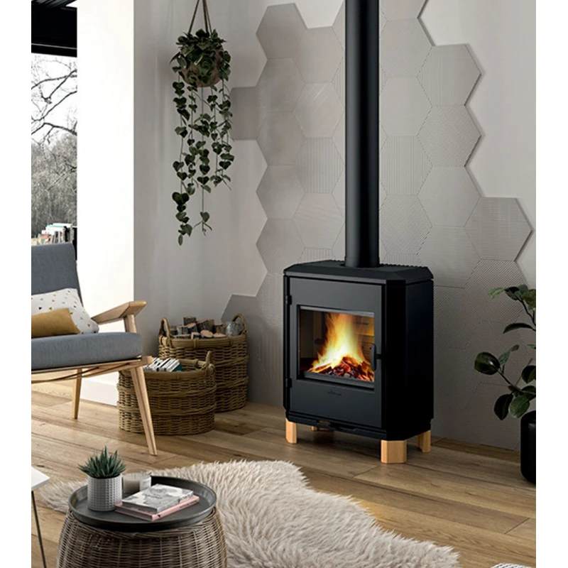 CAROLO ZEN 8 kW - Poêle à bois INVICTA CAROLO ZEN 8 KW - Poêle à Bois INVICTA -Magasin De Cheminées poele bois invicta carolo zen 8