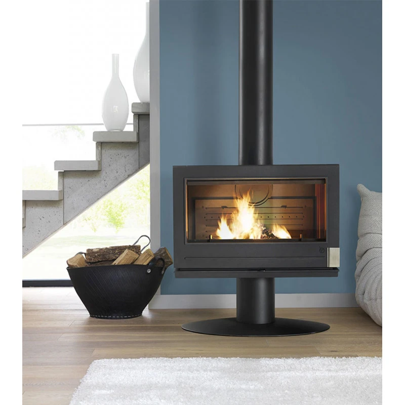 ELTON 12 kW - Poêle à bois INVICTA ELTON 12 KW - Poêle à Bois INVICTA -Magasin De Cheminées poele bois invicta elton 12