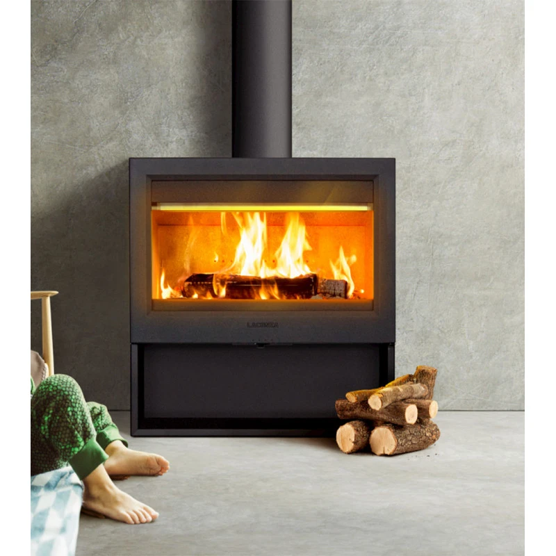 LUGO 12 kW - LAB - Poêle à bois LACUNZA LUGO 12 KW - LAB - Poêle à Bois LACUNZA -Magasin De Cheminées poele bois lacunza lugo 12
